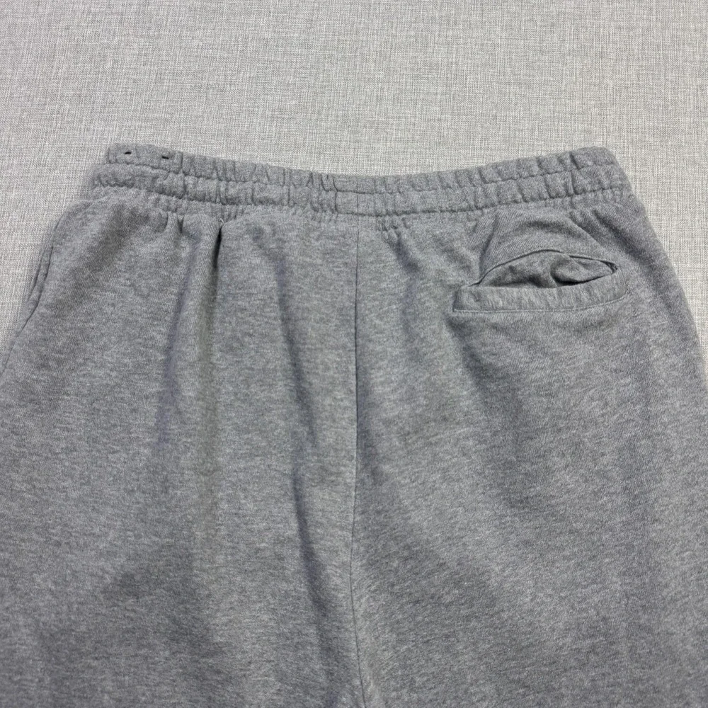 Nike Jordan Sweatpants Pants Mens M Gray French Terry Drawstring Pockets Tapered